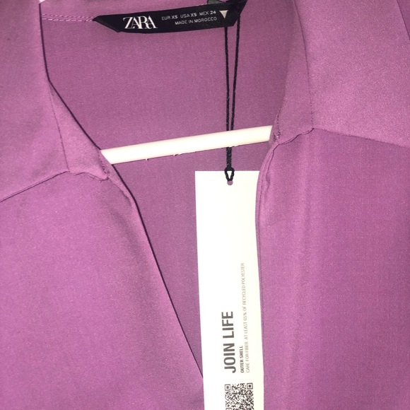 Pink Zara cropped top - Picture 2 of 3